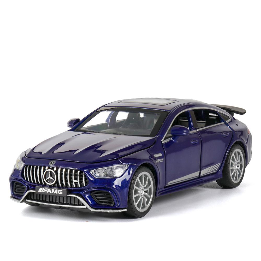 1:32 GT63 V8 C260L Car Model Toy Metal Body Sound Light Pull Back Alloy Diecast Simulation Vehicle Gift Toys For Boys Collection
