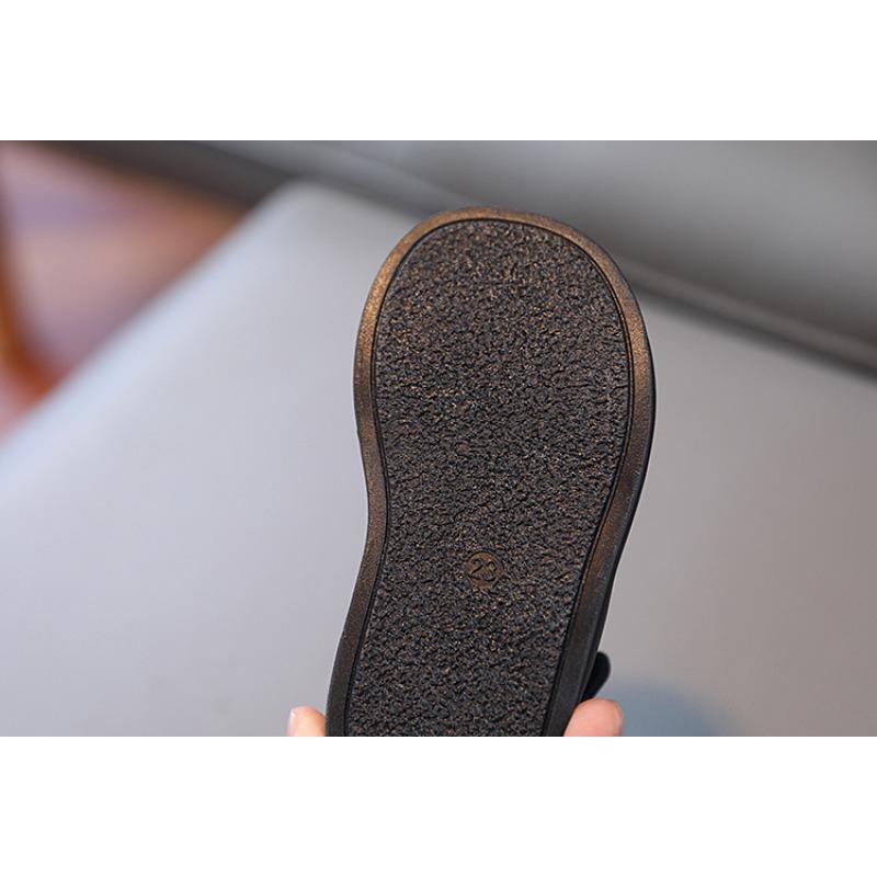 Kids' Solid Soft-Sole Beach Sandals – Summer Mesh Sandals for Boys and Girls, Solid Color Comfort Casual Footwear