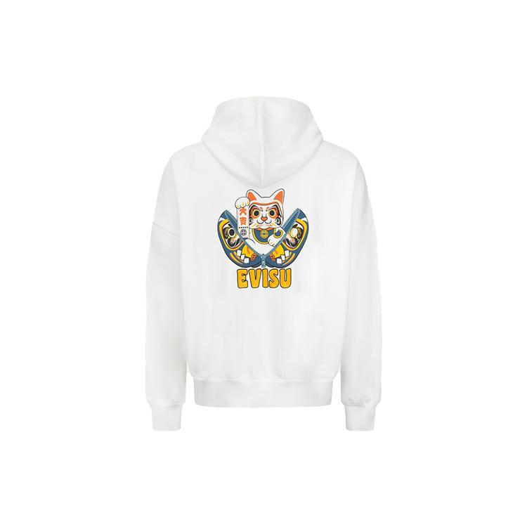 Evisu Sweatshirts Men's Hooded Moderate Regular 2EAHTM2SW332LFCT