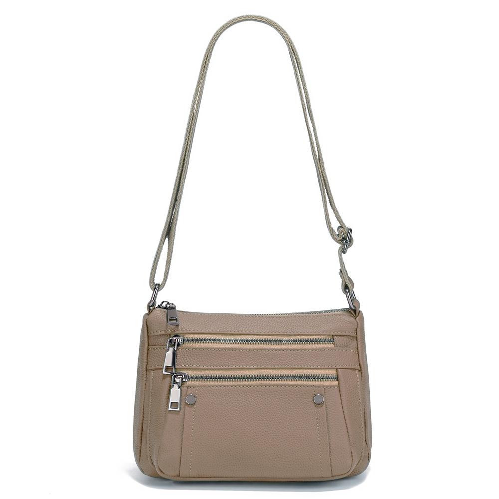 Zency Luxury Leather Shoulder Bag For Women's Design Handbag