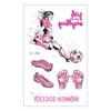 2026 Waterproof Children's World Cup Football Face Tattoo Stickers