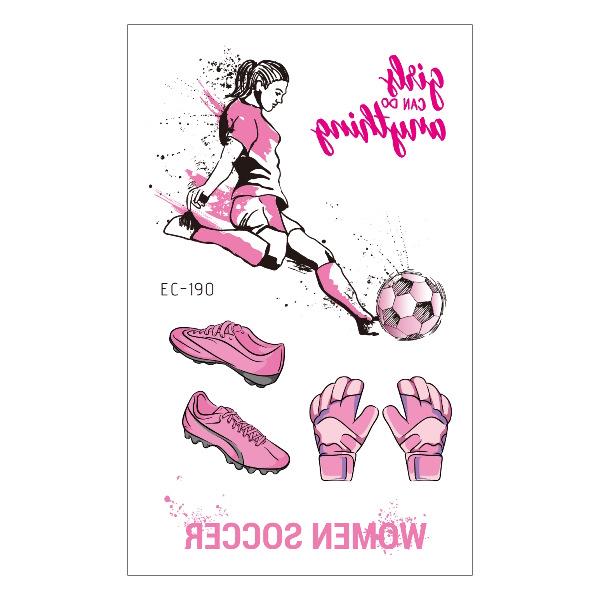 2026 Waterproof Children's World Cup Football Face Tattoo Stickers
