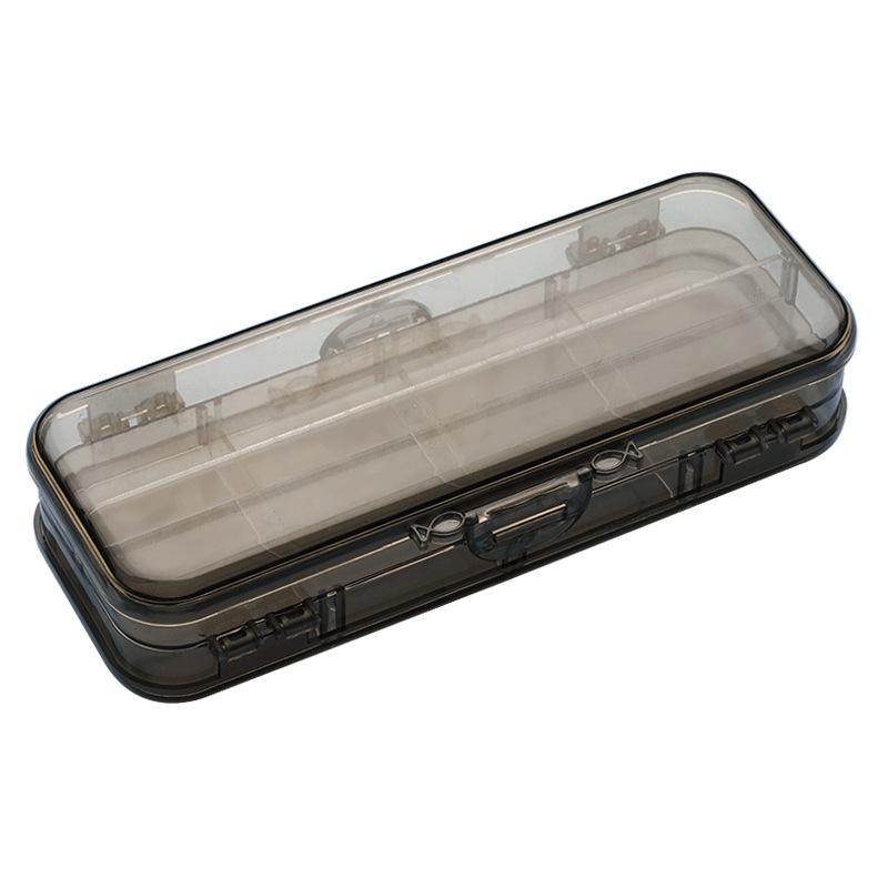 Kawaii Transparent Pencil Case Double Layer Multifunction Kids Pen Stationery