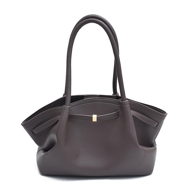 Large Capacity Women Bag With Cotton Polyester Lining And Slip Pockets For Work And Casual