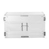 Pastry Display Case, 2-Tier Commercial Countertop Bakery Display Case, Acrylic Display Box with Rear Door Access & Removable Shelves, Keep Fresh for