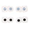 Silicone Conductive Rubber Adhesive Button Pad Keypads Buttons D-pad Controller Rubber For