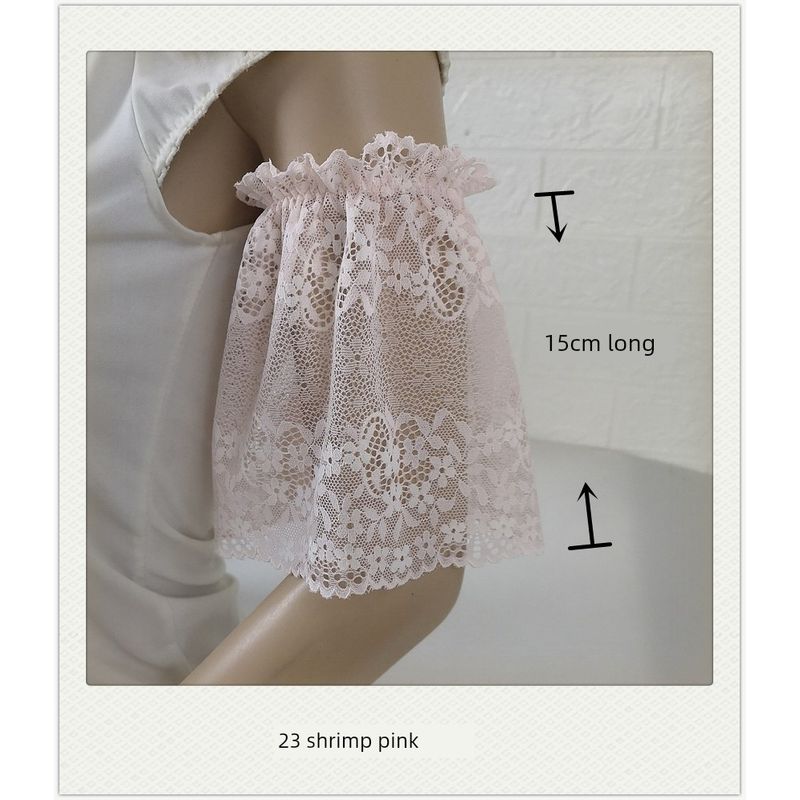 

Милая кружевная одежда для защиты от солнца для рук большого размера с длинными и короткими рукавами Pink Shrimp Meat M