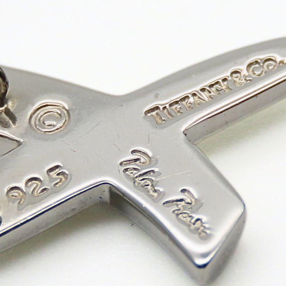 Used TIFFANY&Co. Necklace Kiss Silver925 2.7g Silver Paloma Picasso