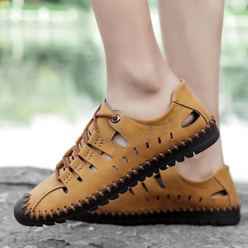 Liveinu Mens Sandals Outdoor Sport Genuine Leather Sandal Summer Liveinu Mens Sandals Outdoor Sport Genuine Leather Sandal Summer