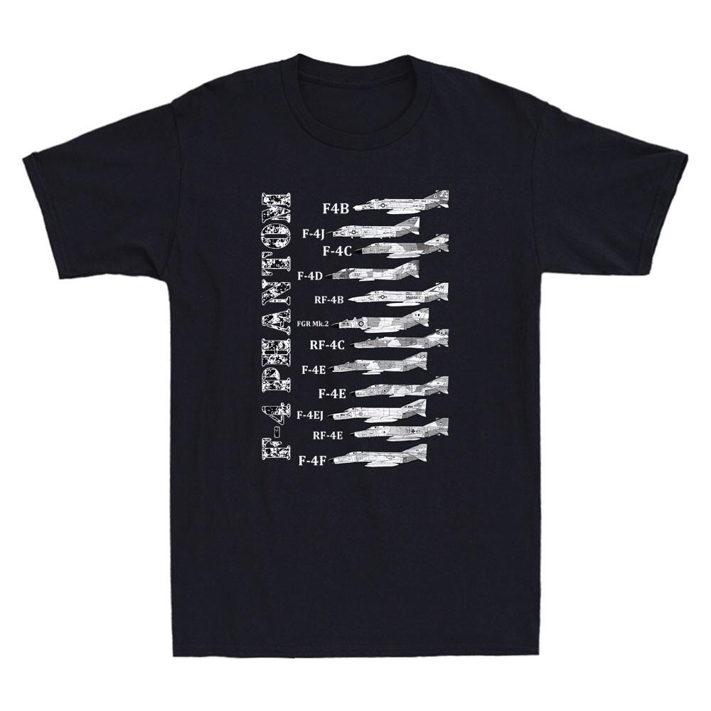 F-4 Phantom Blueprint McDonnell Douglas F4 Phantom Models Vintage Men s T-Shirt Unisex T-Shirt XXXXL