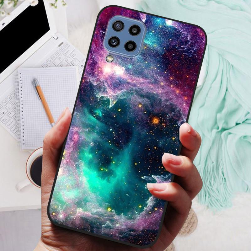 For Samsung M32 Case SM-M325F TPU Luxury Soft Fashion Silicone Phone Case For Samsung Galaxy M32 Coque Back Cover Fundas Shell