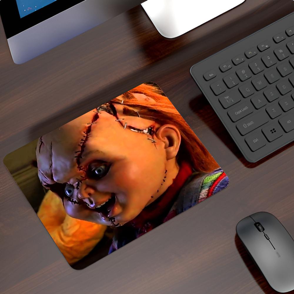 Chucky Mouse Pad Game mause pads Laptops Small Wrist Protector Supplies Desk Accessories Luxury Notebook Accessories cs lol 220x180x2mm