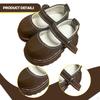 1 Pair of High Heels for Dolls, Chunky Shoes, Miniature PVC Fashion Accessories, Suitable