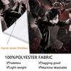 Anime Titan Attack Wall Tapestry Aesthetic Wall Hanging Printed Fabric Blanket Decorative Tapestries for Bedroom Living Room Home Decor