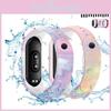 Fashionable And Fun Graffiti Print Strap For Xiaomi Mi Band 3/4/5/6 Watch Easy To Install