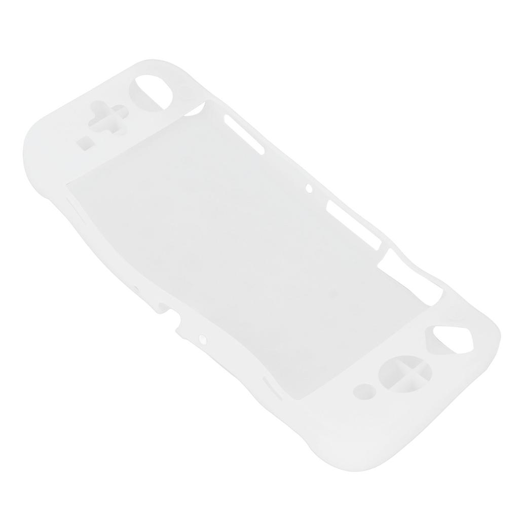 For OLED Silicone Protective Case Game Console Silicone Protective Cover White Translucent