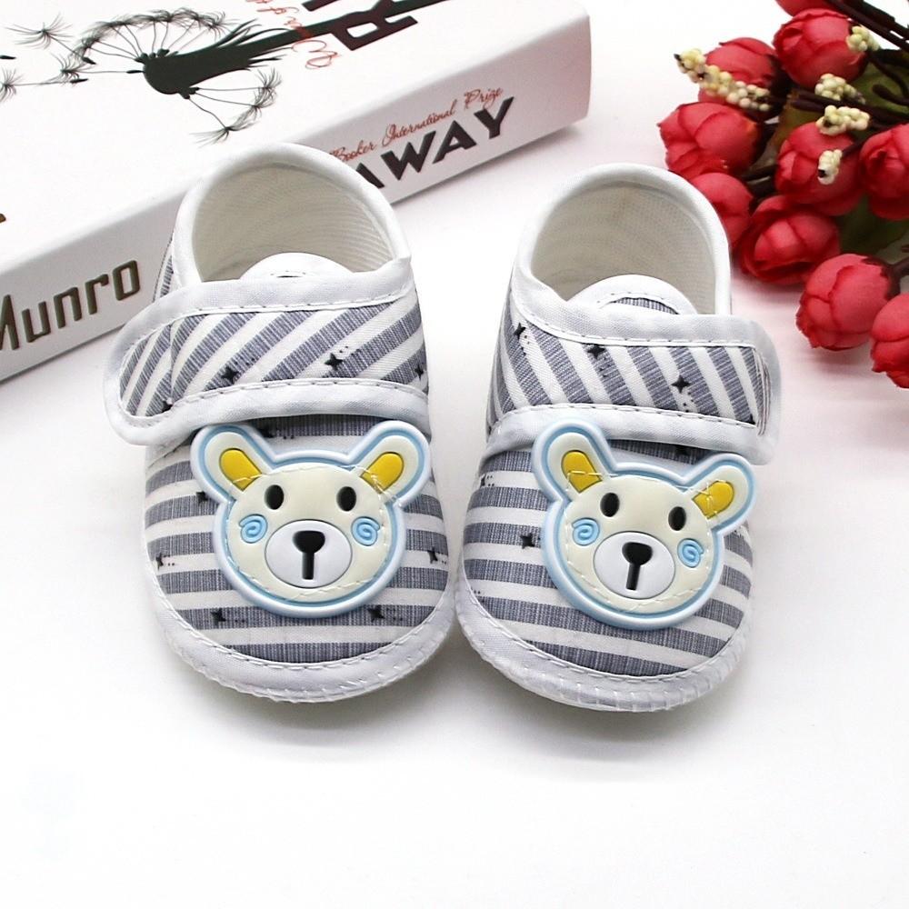 Soft Sole Baby Shoes Cartoon Bear First Walker Shoes Cute Toddler Shoes  Baby Boy Girl