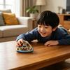 3D Printed Triangle Fidget Spinner Stress Anxiety Relief Interlocking Gear Fingertip Toy Home Office Worker Relaxation Spinning Gear Desk Toy