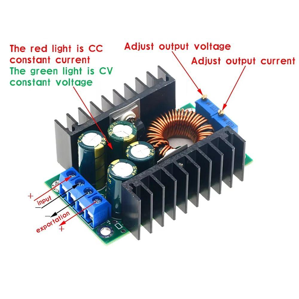 5-40V Input DC-DC Buck Converter 9A Current Step Down Converter LED Driver  Arduino Projects