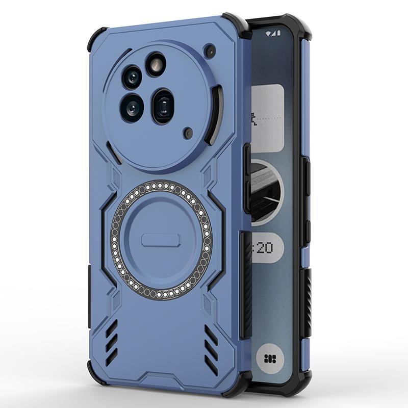 Applicable Nothingphone 3A-Pro Butterfly Armor Case with Magnetic Four-Corner Anti-Fall Protection, Silicone, and Hard Magnetic 2-Pro Design.