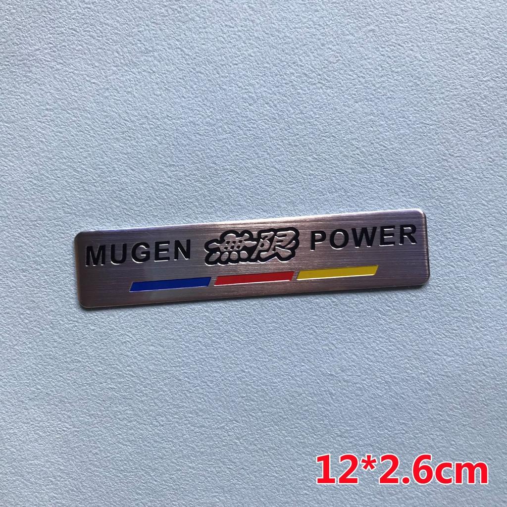 AAALZ1 Aluminum Car Body Fender Trunk Decal Badge for Honda Civic FIT Accord CRV CRZ CRX HRV Odyssey City B-Series D-Series H-Series Rs