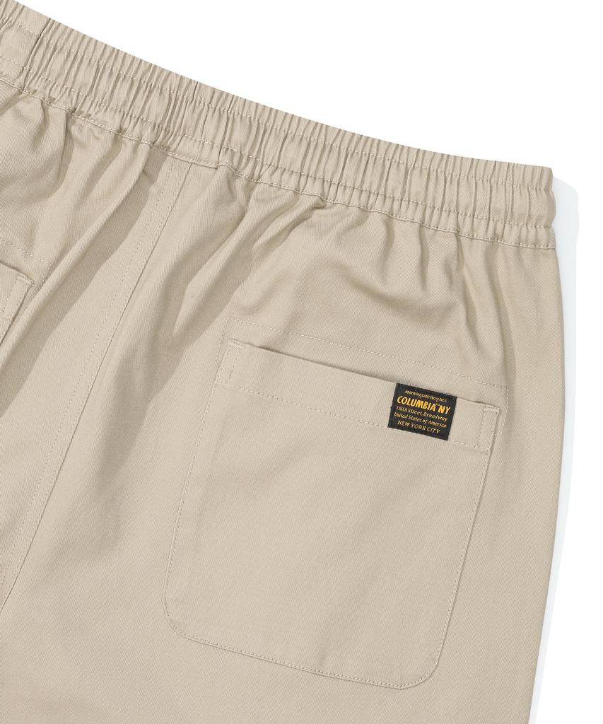 COLUMBIA UNIVERSITY M-Label Loose-Fit Pintuck Pants Heritage Beige