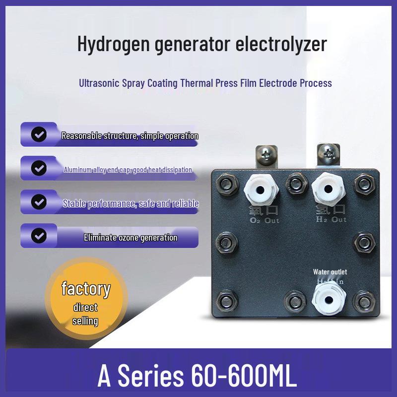 PEM Electrolyzer Pure Water Hydrogen Generator with Hydrogen-Rich Module