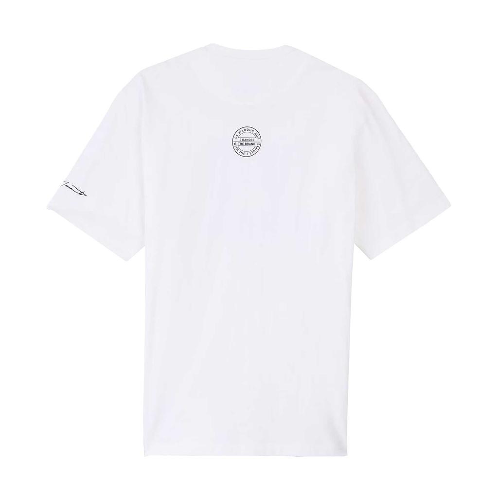 Y-3 X Neighborhood Logo Tee White Unisex Tops JX7449