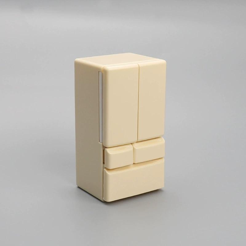 

1Pcs Playhouse Toys 1: 12 Doll House Cartoon Mini Refrigerator Miniature Food Play Kitchen Scene Pocket Furniture Model
