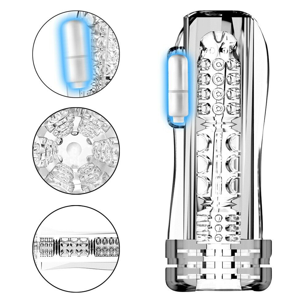 Dorosły Masturbator puchar mężczyzna realistyczne wibracyjne seks oralny masturbacja zabawka produkt erotyczny dla pary Sex zabawki powiększenie penisa