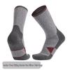 Men's and Women's Thickened Merino Wool Hiking Socks: Non-slip, Wear-resistant, Mid-tube Design.