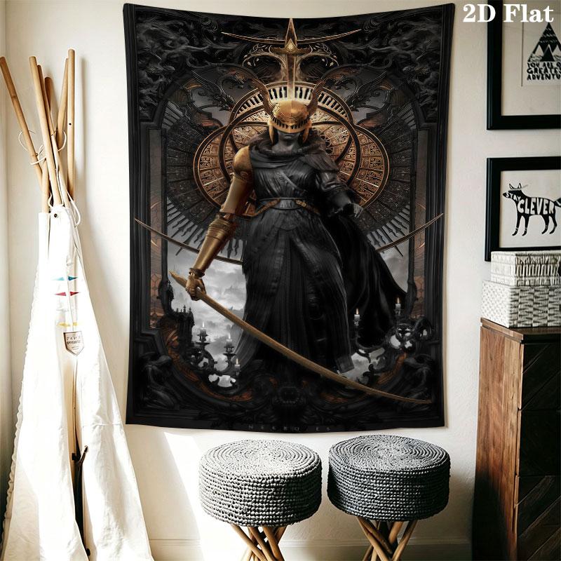 Malenia Flow Wall Hanging Printed Fabric Blanket Decorative Tapestries for Bedroom Living Room Home Decor