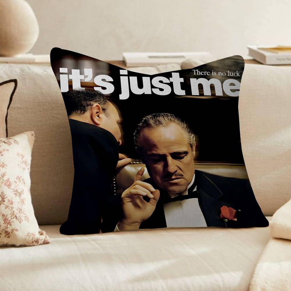 Classic Movie Gangsters The Godfather Personalized Pillow Cover Kids Bedroom Wild Party Decor Pillowcase Birthday shower Gift