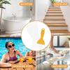 30Pack Shower Floor -Slip Stickers, Strong Adhesion, -Slip Shower Stickers With Scraper, Suitable For Bathtubs, Pools And Stairs, Hexagonal