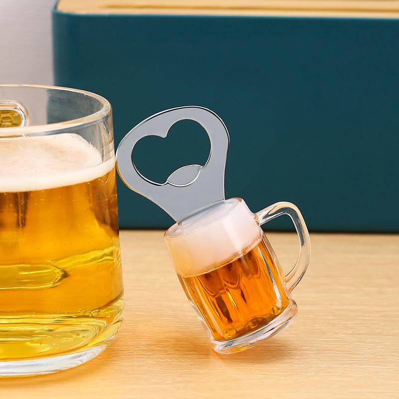 Bottle Opener Creative Stainless Steel Beer Design Bottle Beer Opener Corkscrew Kitchen Accessories Drinks Opener Wine Opener