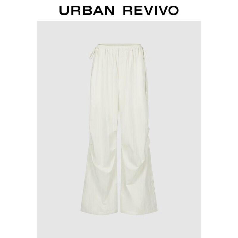 Women s Pleated High-Waist Wide-Leg Pants S