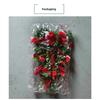 Christmas Wreaths for Front Door Decorative Handmade Door Garland Decorated With Bells Pine Cones Berries And Ribbons for Xmas