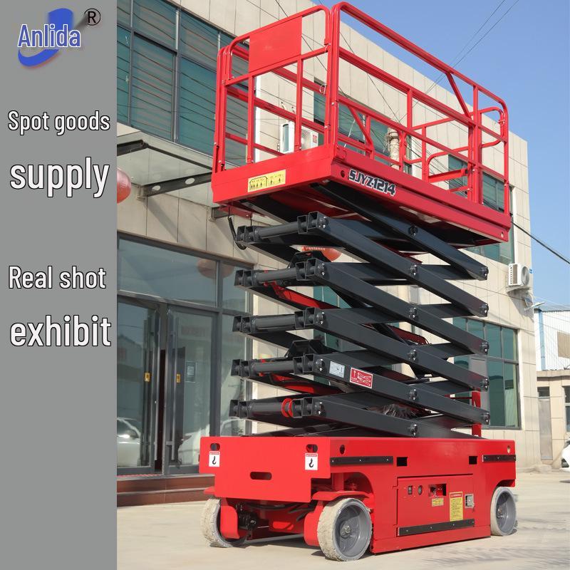 Self-Propelled Electric Hydraulic Scissor Lift Platform