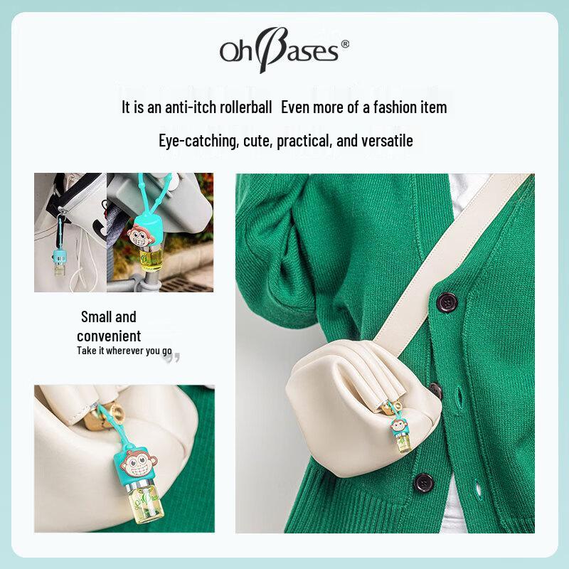 OhBases Mosquito Bite Relief Roller