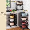 Kitchen Multi-layer Pot and Pan Storage Rack