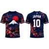 Japanese-style Printed Football Jersey Quick-drying Tee 3D Printed Children's T-shirt Y2k Clothes Women's T-Shirts