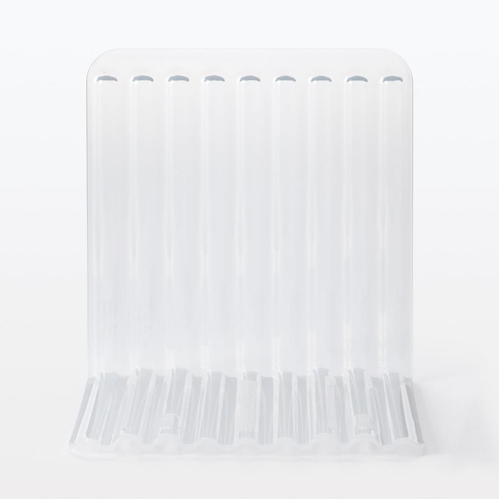 MUJI Freezer 14cm Wide x Deep x Suitable for Clothing Storage Cases and Storage Boxes Mix-and-Match Divider, Semi-Transparent, Approx. 14.5cm 14.5cm