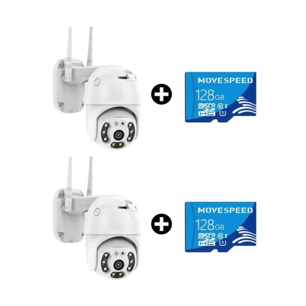 BUY 1 TAKE 1 V380 Pro 5G Outdoor Camera CCTV Camera Wireless WIFI Connect Cellphone Two-Way Audio Full Color Night Vision Remote 360° Alarm Camera
