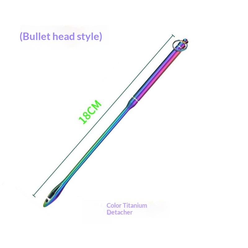 Fishing Hook Remover Stainless Steel Practical Fishing Gift Extended Deep Throat Head Unhooking Tool for Fishing Lovers