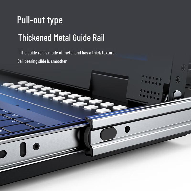 MT-viki Rackmount KVM Console with Integrated Monitor