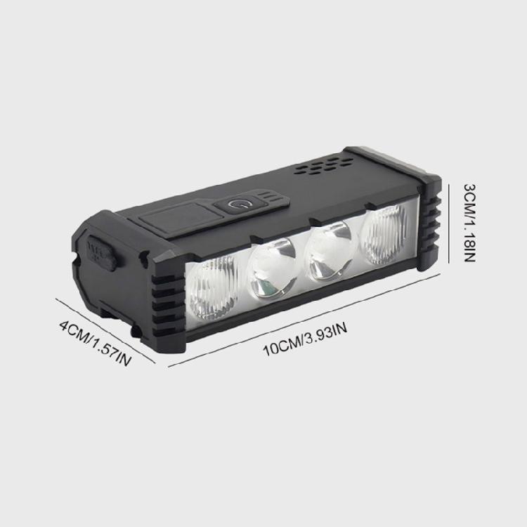 Waterproof Road Bike Front Lamp Powerful Bicycles Front Headlight USB Rechargeable Bicycles Light Easy To Install