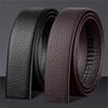 LAORENTOU Men's Genuine Leather Belt Strap for Automatic Buckle
