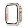 9th Gen Apple Watch 678910 Ultra 49mm PC + Tempered Glass Protective Case