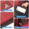 dnsh2 Car Logo Seat Cover Anti Scratch Seat Protector Cushion Auto Accessories For Mitsubishi Outlander Pajero Sport Lancer EX ASX
