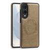 Soft Leather Case for Samsung Galaxy S25 S24 S23 S22 Plus Ultra FE Edge Magnetic Wireless Charging Shockproof Camera Guard cover